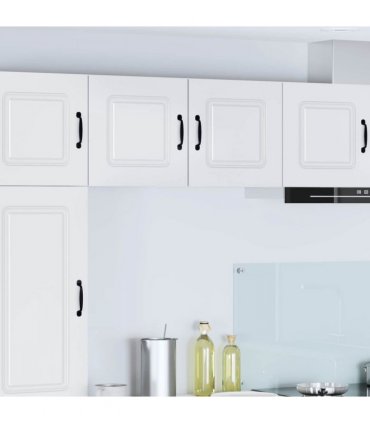 vidaXL Dishwasher Panel Kalmar 2 pcs White 40 x 31 x 40 cm — Model: 2x wall cabinet (1 door) 40 cm wide 40 cm high