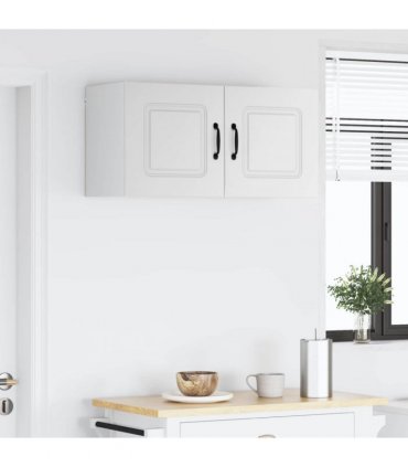 vidaXL Dishwasher Panel Kalmar 2 pcs White 40 x 31 x 40 cm — Model: 2x wall cabinet (1 door) 40 cm wide 40 cm high