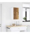vidaXL Kitchen Wall Cabinet Kalmar Old Wood Engineered Wood — Model: 1x wall cabinet (1 door) 30 cm wide 60 cm high