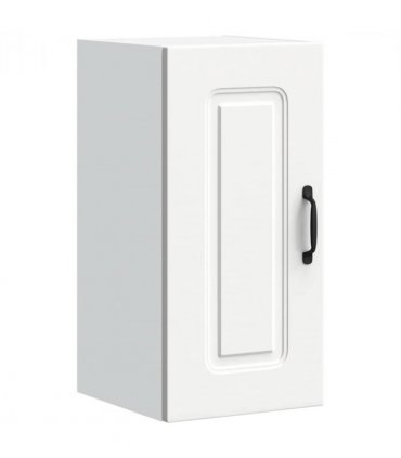 vidaXL Kitchen Wall Cabinet Kalmar White Engineered Wood — Model: 1x wall cabinet (1 door) 30 cm wide 60 cm high