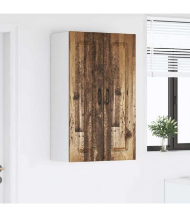 vidaXL Dishwasher Panel Kalmar Old Wood 60 x 31 x 100 cm — Model: 1x wall cabinet (2 doors) 60 cm wide 100 cm high