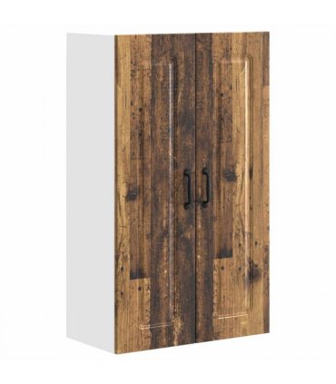 vidaXL Dishwasher Panel Kalmar Old Wood 60 x 31 x 100 cm — Model: 1x wall cabinet (2 doors) 60 cm wide 100 cm high