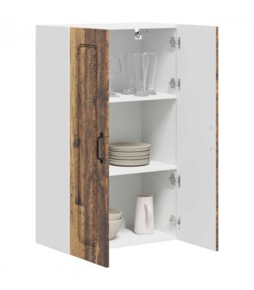 vidaXL Dishwasher Panel Kalmar Old Wood 60 x 31 x 100 cm — Model: 1x wall cabinet (2 doors) 60 cm wide 100 cm high