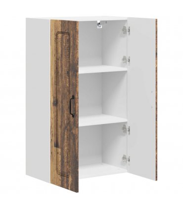 vidaXL Dishwasher Panel Kalmar Old Wood 60 x 31 x 100 cm — Model: 1x wall cabinet (2 doors) 60 cm wide 100 cm high