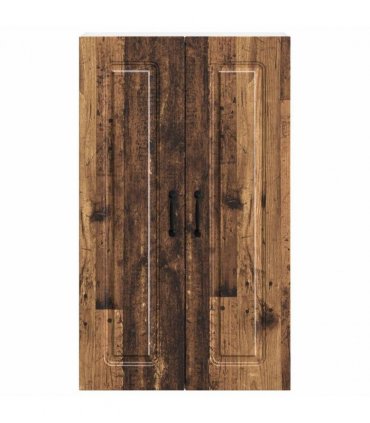 vidaXL Dishwasher Panel Kalmar Old Wood 60 x 31 x 100 cm — Model: 1x wall cabinet (2 doors) 60 cm wide 100 cm high