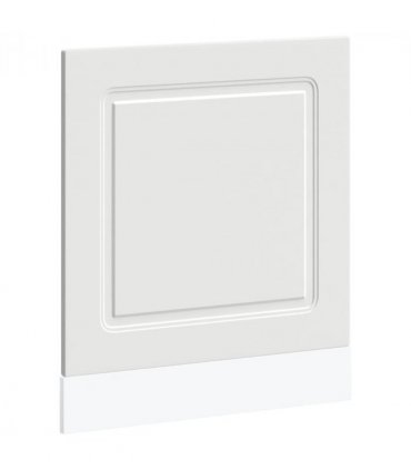 vidaXL Dishwasher Panel Kalmar White 60x1.5x57 cm Engineered Wood — Model: 1x dishwasher panel 60 cm wide 57 cm high