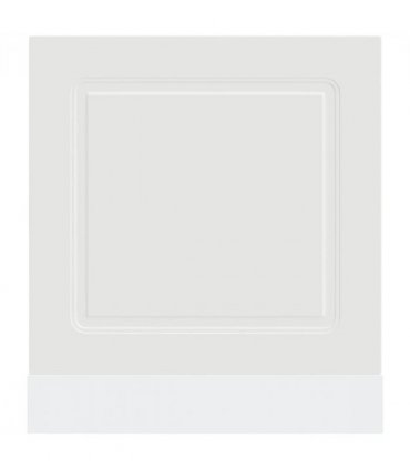 vidaXL Dishwasher Panel Kalmar White 60x1.5x57 cm Engineered Wood — Model: 1x dishwasher panel 60 cm wide 57 cm high