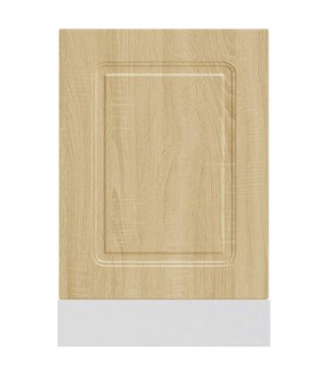 vidaXL Dishwasher Panel Kalmar Sonoma Oak 45x1.5x57 cm Engineered Wood — Model: 1x dishwasher panel 45 cm wide 57 cm high