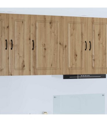 vidaXL Dishwasher Panel Kalmar Artisan Oak 50 x 31 x 80 cm — Model: 1x wall cabinet (1 door) 50 cm wide 80 cm high