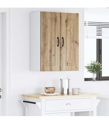vidaXL Dishwasher Panel Kalmar Artisan Oak 60 x 31 x 80 cm — Model: 1x wall cabinet (2 doors) 60 cm wide 80 cm high