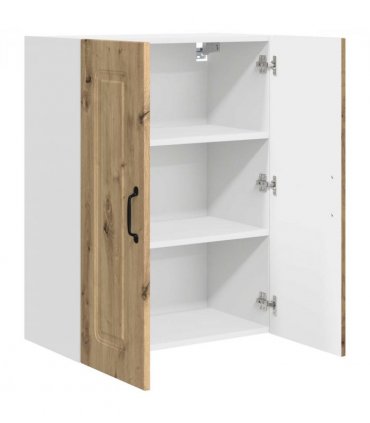 vidaXL Dishwasher Panel Kalmar Artisan Oak 60 x 31 x 80 cm — Model: 1x wall cabinet (2 doors) 60 cm wide 80 cm high