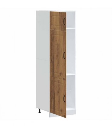 vidaXL Kitchen Cupboard Kalmar Old Wood Engineered Wood — Model: 1x cupboard 60 cm wide 207 cm high