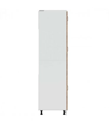 vidaXL Kitchen Cupboard Kalmar Old Wood Engineered Wood — Model: 1x cupboard 60 cm wide 207 cm high