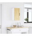 vidaXL Kitchen Wall Cabinet Kalmar Sonoma Oak Engineered Wood — Model: 1x wall cabinet (1 door) 30 cm wide 60 cm high