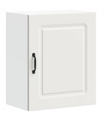 vidaXL Kitchen Wall Cabinet Kalmar White Engineered Wood — Model: 1x wall cabinet (1 door) 50 cm wide 60 cm high