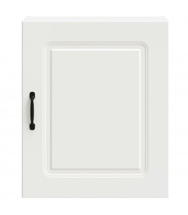 vidaXL Kitchen Wall Cabinet Kalmar White Engineered Wood — Model: 1x wall cabinet (1 door) 50 cm wide 60 cm high