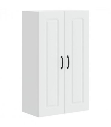 vidaXL Dishwasher Panel Kalmar White 60 x 31 x 100 cm Engineered Wood — Model: 1x wall cabinet (2 doors) 60 cm wide 100 cm high