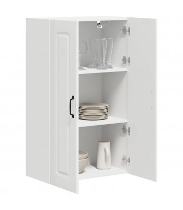 vidaXL Dishwasher Panel Kalmar White 60 x 31 x 100 cm Engineered Wood — Model: 1x wall cabinet (2 doors) 60 cm wide 100 cm high
