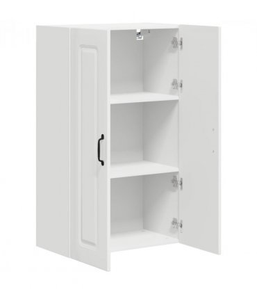 vidaXL Dishwasher Panel Kalmar White 60 x 31 x 100 cm Engineered Wood — Model: 1x wall cabinet (2 doors) 60 cm wide 100 cm high