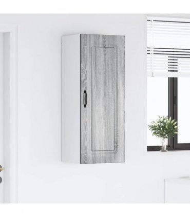 vidaXL Dishwasher Panel Kalmar Grey Sonoma 40 x 31 x 100 cm — Model: 1x wall cabinet (1 door) 40 cm wide 100 cm high
