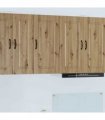 vidaXL Dishwasher Panel Kalmar Artisan Oak 40 x 31 x 80 cm — Model: 1x wall cabinet (1 door) 40 cm wide 80 cm high