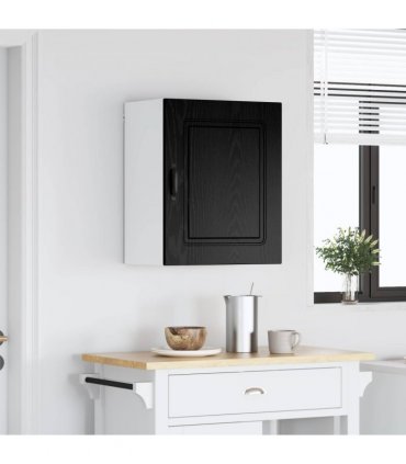 vidaXL Dishwasher Panel Kalmar Black Oak 50 x 31 x 60 cm — Model: 1x wall cabinet (1 door) 50 cm wide 60 cm high