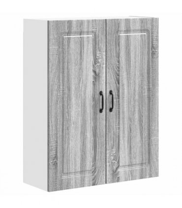 vidaXL Dishwasher Panel Kalmar Grey Sonoma 80 x 31 x 100 cm — Model: 1x wall cabinet (2 doors) 80 cm wide 100 cm high