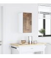 vidaXL Kitchen Wall Cabinet Kalmar Smoked Oak Engineered Wood — Model: 1x wall cabinet (1 door) 30 cm wide 60 cm high