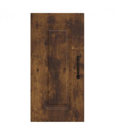 vidaXL Kitchen Wall Cabinet Kalmar Smoked Oak Engineered Wood — Model: 1x wall cabinet (1 door) 30 cm wide 60 cm high