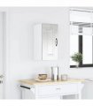 vidaXL Kitchen Wall Cabinet Kalmar Concrete Grey Engineered Wood — Model: 1x wall cabinet (1 door) 30 cm wide 60 cm high