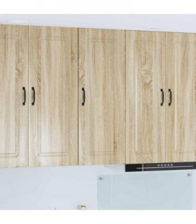 vidaXL Dishwasher Panel Kalmar Sonoma Oak 40 x 31 x 100 cm — Model: 1x wall cabinet (1 door) 40 cm wide 100 cm high