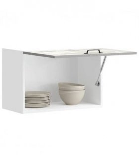 vidaXL Kitchen Wall Cabinet Kalmar Grey Sonoma Engineered Wood — Model: 1x wall cabinet (1 flap door) 60 cm wide 40 cm high