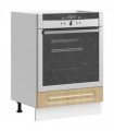 vidaXL Oven Cabinet Kalmar Sonoma Oak Engineered Wood — Model: 1x oven cabinet 60 cm wide 81.5 cm high