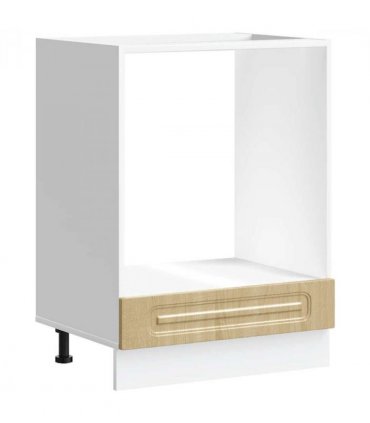vidaXL Oven Cabinet Kalmar Sonoma Oak Engineered Wood — Model: 1x oven cabinet 60 cm wide 81.5 cm high