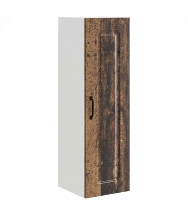 vidaXL Dishwasher Panel Kalmar Old Wood 30 x 31 x 100 cm — Model: 1x wall cabinet (1 door) 30 cm wide 100 cm high