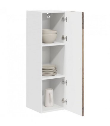 vidaXL Dishwasher Panel Kalmar Old Wood 30 x 31 x 100 cm — Model: 1x wall cabinet (1 door) 30 cm wide 100 cm high