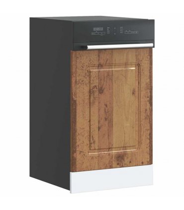 vidaXL Dishwasher Panel Kalmar Old Wood 45x1.5x57 cm Engineered Wood — Model: 1x dishwasher panel 45 cm wide 57 cm high