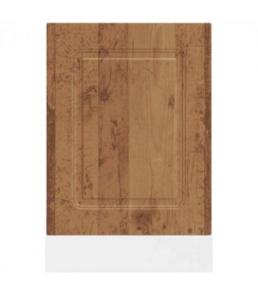 vidaXL Dishwasher Panel Kalmar Old Wood 45x1.5x57 cm Engineered Wood — Model: 1x dishwasher panel 45 cm wide 57 cm high