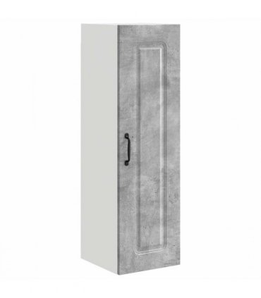 vidaXL Dishwasher Panel Kalmar Concrete Grey 30 x 31 x 100 cm — Model: 1x wall cabinet (1 door) 30 cm wide 100 cm high
