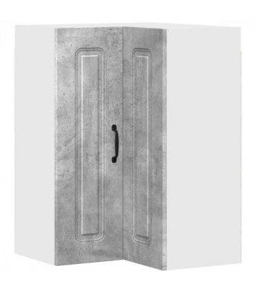 vidaXL Dishwasher Panel Kalmar Concrete Grey 57 x 57 x 80 cm — Model: 1x wall corner cabinet 57 cm wide 80 cm high