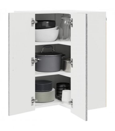 vidaXL Dishwasher Panel Kalmar Grey Sonoma 57 x 57 x 80 cm — Model: 1x wall corner cabinet 57 cm wide 80 cm high