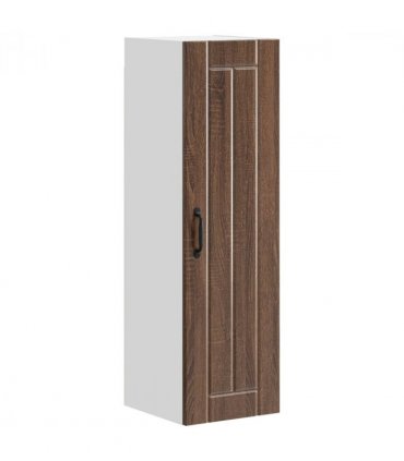 vidaXL Wall Cabinet LUCCA Brown Oak 30 x 31 x 100 cm Engineered Wood — Model: 1x wall cabinet (1 door)