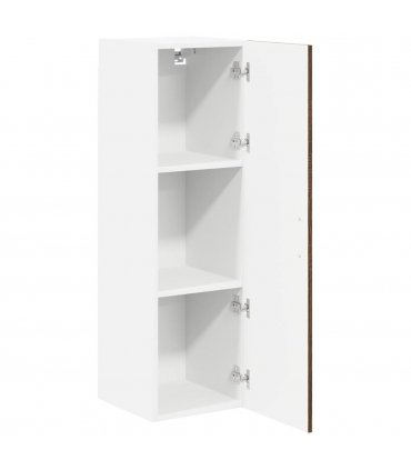vidaXL Wall Cabinet LUCCA Brown Oak 30 x 31 x 100 cm Engineered Wood — Model: 1x wall cabinet (1 door)