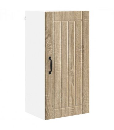 vidaXL Wall Cabinet LUCCA Sonoma Oak 40 x 31 x 80 cm Engineered Wood — Model: 1x wall cabinet (1 door)