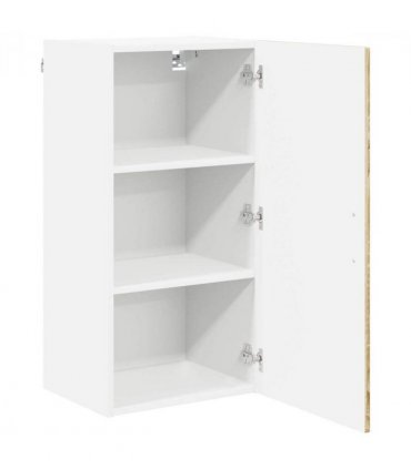 vidaXL Wall Cabinet LUCCA Sonoma Oak 40 x 31 x 80 cm Engineered Wood — Model: 1x wall cabinet (1 door)