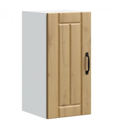 vidaXL Kitchen Wall Cabinet Lucca Artisan Oak Engineered Wood — Size: 30 x 31 x 60 cm, Model: 1x wall cabinet (1 door)