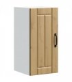 vidaXL Kitchen Wall Cabinet Lucca Artisan Oak Engineered Wood — Size: 30 x 31 x 60 cm, Model: 1x wall cabinet (1 door)