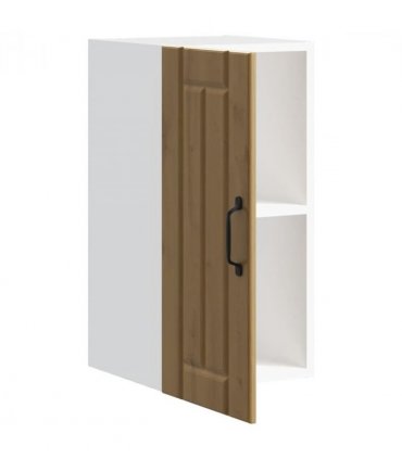 vidaXL Kitchen Wall Cabinet Lucca Artisan Oak Engineered Wood — Size: 30 x 31 x 60 cm, Model: 1x wall cabinet (1 door)