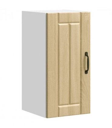 vidaXL Kitchen Wall Cabinet Lucca Sonoma Oak Engineered Wood — Size: 30 x 31 x 60 cm, Model: 1x wall cabinet (1 door)