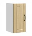 vidaXL Kitchen Wall Cabinet Lucca Sonoma Oak Engineered Wood — Size: 30 x 31 x 60 cm, Model: 1x wall cabinet (1 door)